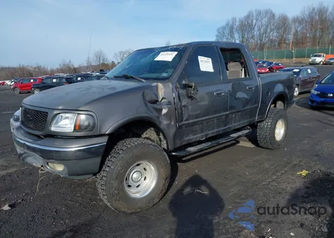 2002 Ford F-150 Lariat/Xlt from USA, damaged, VIN 1FTRW08602KC54779